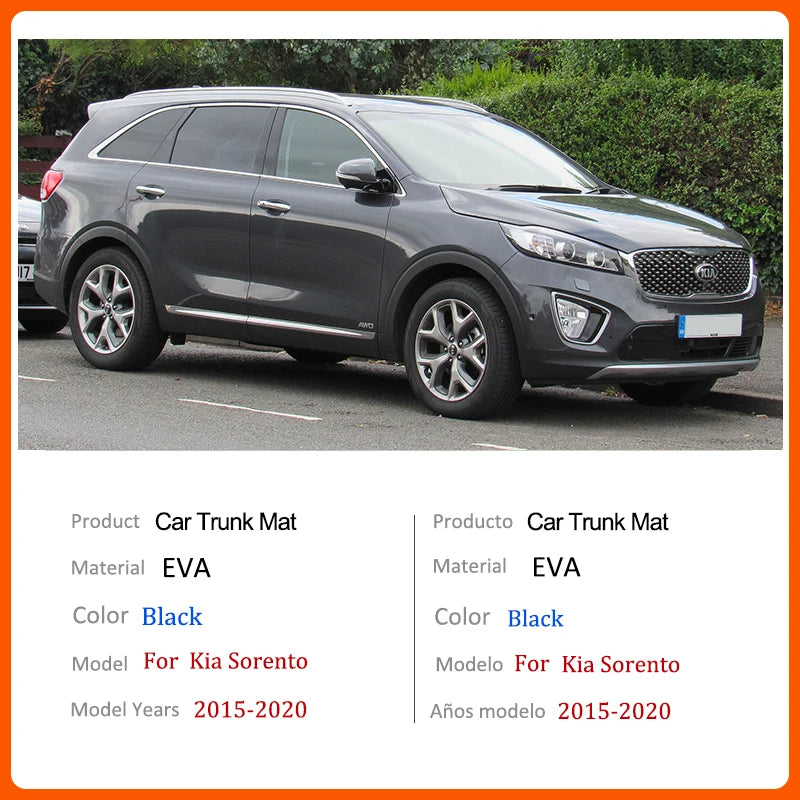 Tapis de Coffre Kia Sorento UM 2015-2020 EVA