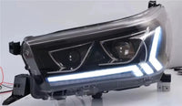 Phares LED Toyota Hilux Revo Rocco AN120 2015-2020 Clignotants Séquentiels Feux de Jour