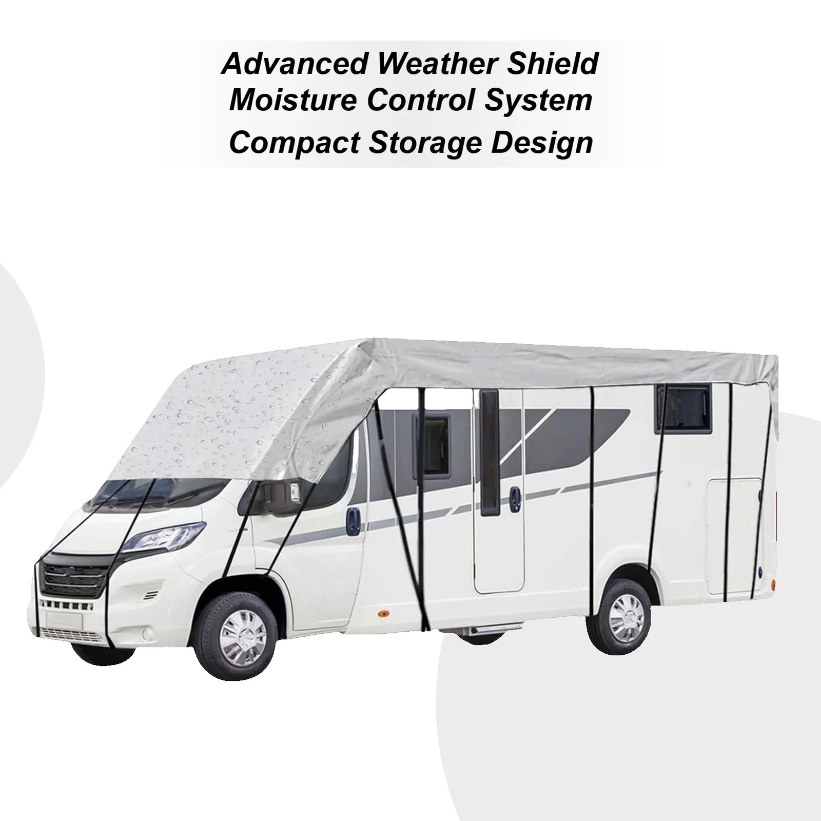 Housse de Protection Camping-Car Anti-UV Coupe-Vent