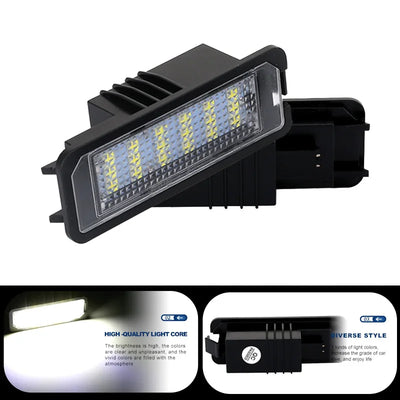 Éclairage de Plaque LED Seat Toledo MK4 Canbus
