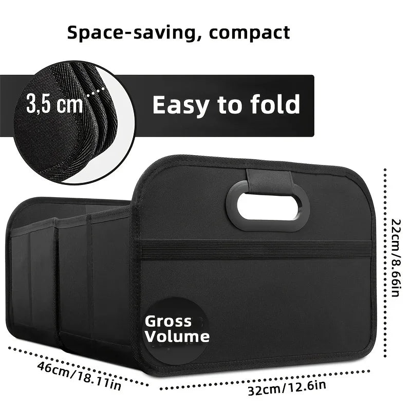 Foldable Waterproof Trunk Organizer for Cars and SUVs