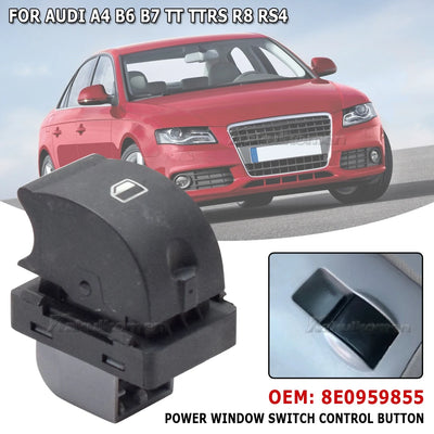 Bouton Lève-Vitre Passager Audi A4 B6 B7 2003-2008