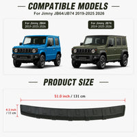 Déflecteur de Capot Suzuki Jimny JB64 JB74 2019-2026