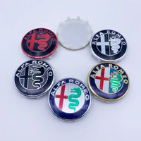 Cache-Moyeux Alfa Romeo Giulia Stelvio Giulietta 60mm — vue d'ensemble