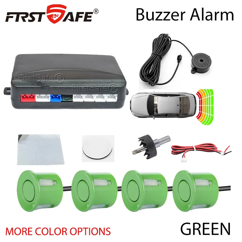 Radar de Recul First Safe 4 Capteurs 22 mm Buzzer