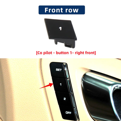 Bouton de Réglage de Siège Porsche Cayenne 2011-2017