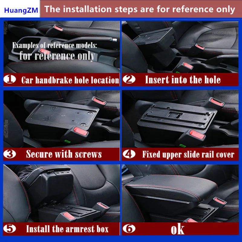 Accoudoir Central Citroën C3 C4 Coulissant 4 ou 9 USB Double Rangement