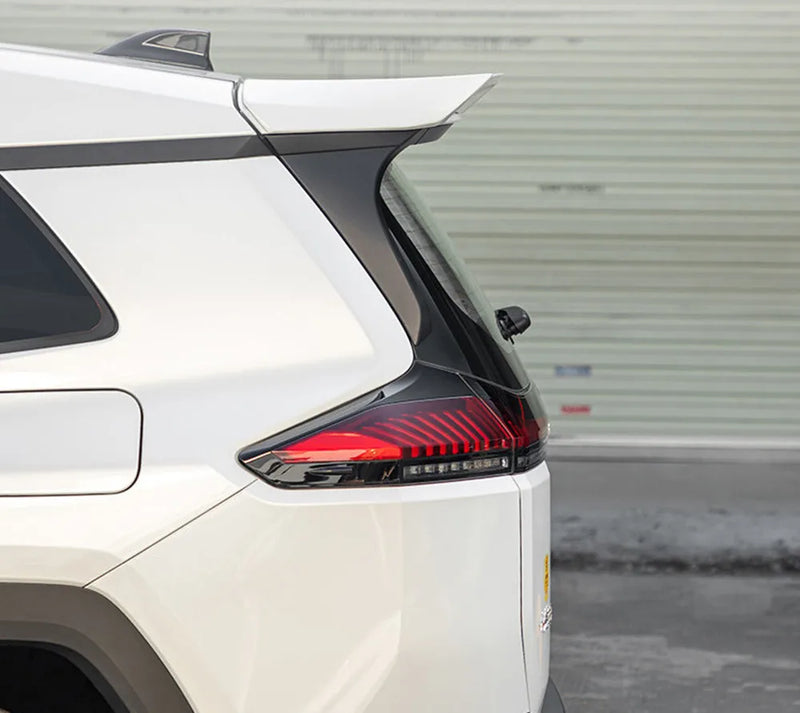 Hinterer Dachspoiler Toyota RAV4 2020-2026 in ABS glänzend schwarz, weiß oder Carbon-Optik