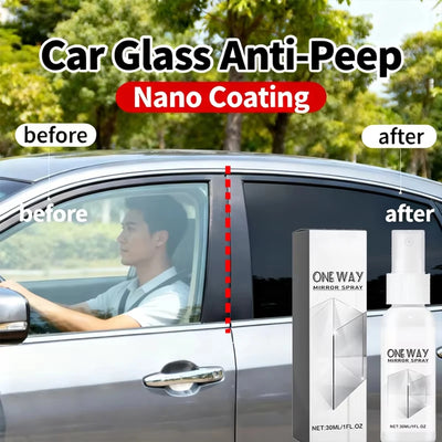 Spray Anti-Reflet Vitres Voiture Protection Vie Privée