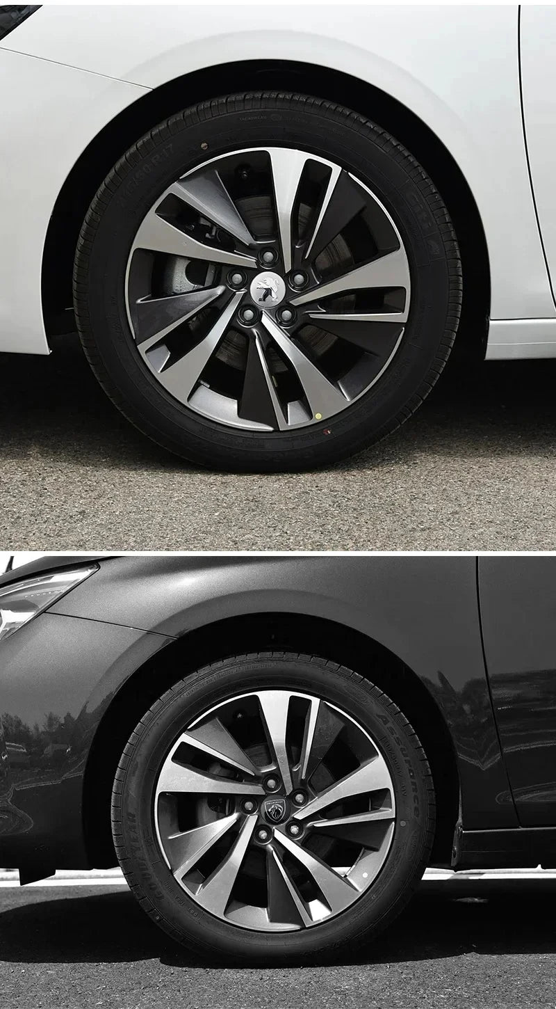 Cache-Moyeux Peugeot 60 mm Lion 2021 ou Classique Lot de 4