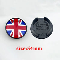 Cache-Moyeux Mini Cooper R50 R53 R56 F56 54mm — vue de profil