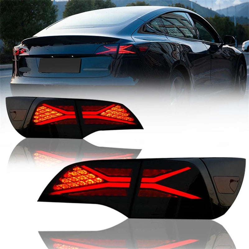 Feux Arrière LED Tesla Model 3 Model Y RGB