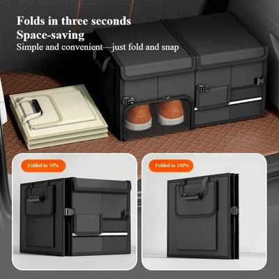 Organisateur de Coffre Voiture Pliable 60L Oxford