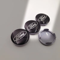 Cache-Moyeux Ford 54mm 56mm 60mm 65mm 68mm Emblème — gros plan