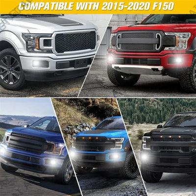 Feux Antibrouillard LED DRL Ford F-150 2015-2020