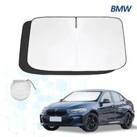 Pare-Soleil Pare-Brise BMW Série 1 F20 F21 F40 F52 E82 Pliable Tissu Épais avec Sac de Rangement