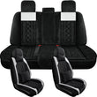 Housses de Siège Volvo XC40 XC60 S40 S60 S80 S90 V40 V60 V70 V90 Universelles Antidérapantes Jeu Complet 5 Places