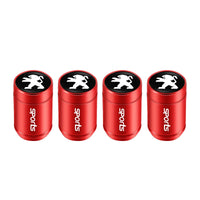 Bouchons de Valve Peugeot 208 308 508 Anti-Poussière — vue d'ensemble