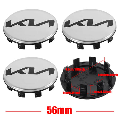 Cache-Moyeux Kia Sportage Rio Ceed 56mm 65mm