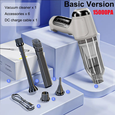 Aspirateur de Voiture Sans Fil 95000 Pa Souffleur