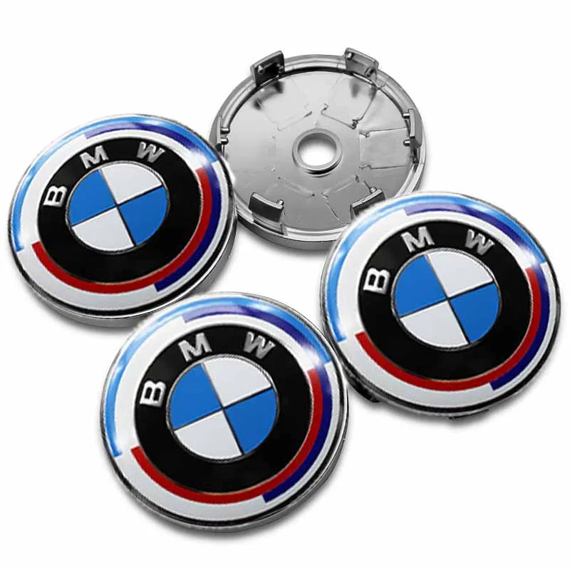 Cache-Moyeux BMW E90 F30 F10 X1 X5 56mm 60mm — vue d'ensemble