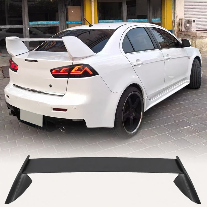Aileron Arrière Mitsubishi Lancer EVO 2008-2015 en ABS Style GT Becquet de Coffre Tuning