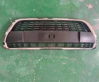 Calandre Peugeot 208 2014-2023 Grille Centrale de Pare-Chocs Avant avec Cadre Chromé, ABS