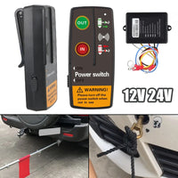 Télécommande Sans Fil pour Treuil Électrique 12V 24V