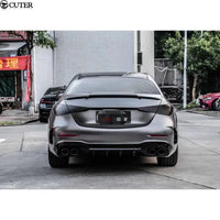 Diffuseur Arrière Style AMG C43 avec Embouts d'Échappement Mercedes Classe C W206 2022+ C200 C260 C300