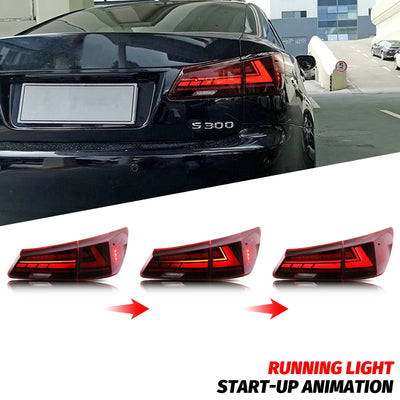 Feux Arrière LED Lexus IS250 IS350 ISF 2006-2013