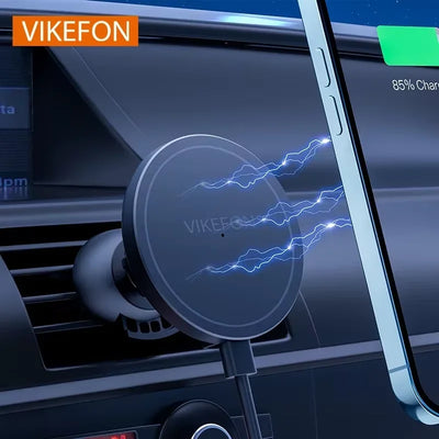 Support Téléphone Magnétique VIKEFON Chargeur Induction 15W