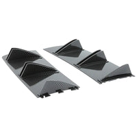 Diffuseur Arrière Universel 2 Pièces 10 Ailettes Aileron de Requin