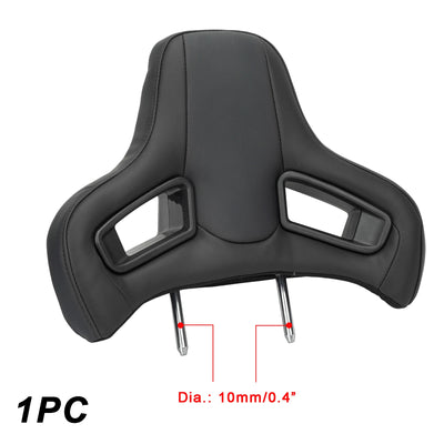 Appui-Tête Baquet Sport Universel Cuir PVC 1 Pièce