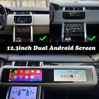 Autoradio Android Double Écran 12,3 ou 15,5 Pouces Range Rover Sport L494 2013-2017 CarPlay GPS