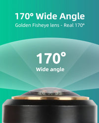Caméra de Recul Fisheye 170° AHD 1080P 720P ou CCD Câble 6 m