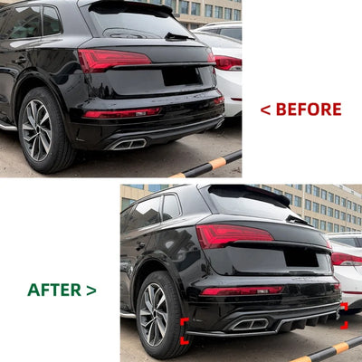 Diffuseur Arrière Noir Audi Q5 FY S Line 2021-2024