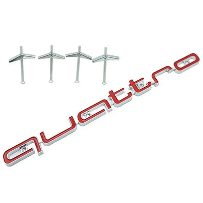 Emblème Calandre Audi Quattro