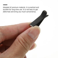 Black Metal Car Air Freshener Holder Clips, Pack of 30