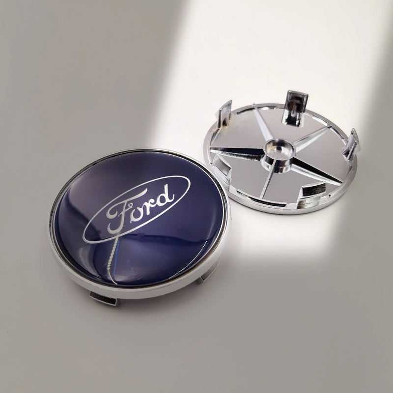 Cache-Moyeux Ford 54mm 56mm 60mm 65mm 68mm Emblème