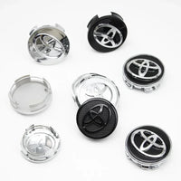 Cache-Moyeux Toyota Corolla Camry Yaris RAV4 57mm 62mm — vue de profil