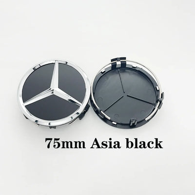 Cache-Moyeux Mercedes W203 W204 W211 AMG 75mm