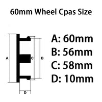 Cache-Moyeux Hyundai Tucson Elantra Kona 56mm 60mm — vue d'ensemble