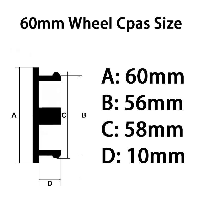 Cache-Moyeux Hyundai Tucson Elantra Kona 56mm 60mm — vue d'ensemble