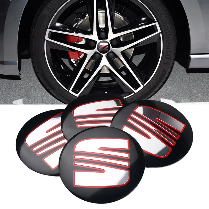Cache-Moyeux Seat Cupra Leon 5F Ibiza Mii Ateca 56mm