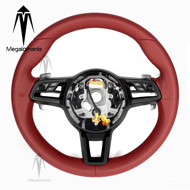 Carbonlenkrad kompatibel mit Porsche 911 718 Macan Boxster Cayenne Panamera 911.2 Cayman Taycan 996 997 987 918 997 991