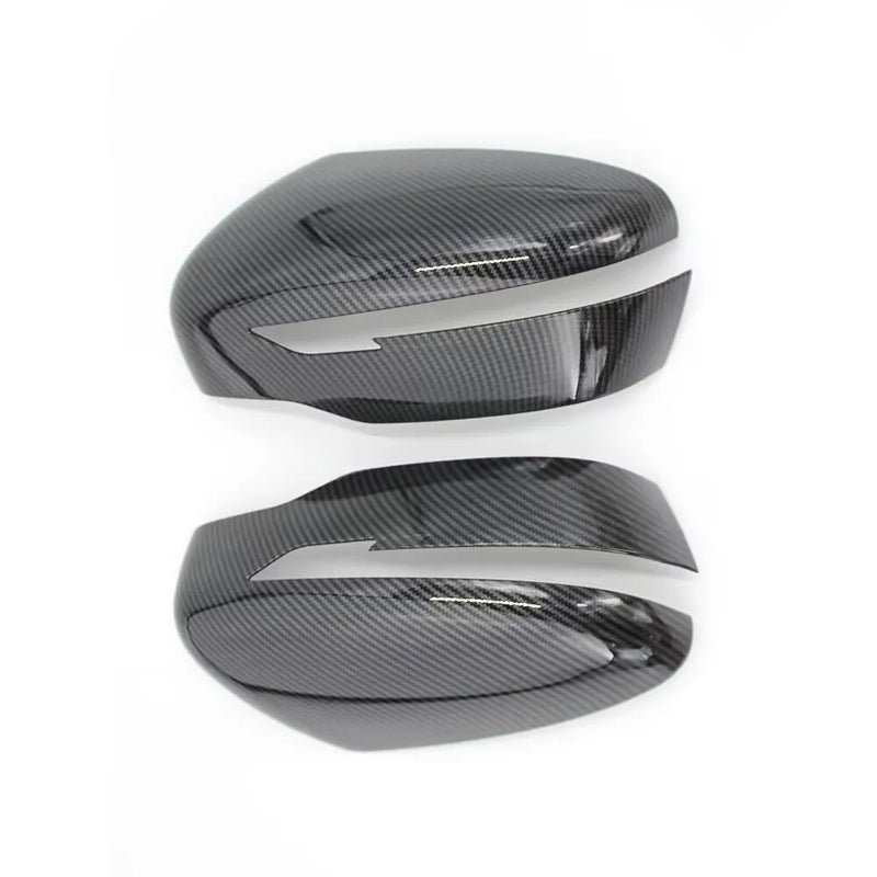 Coques de Rétroviseurs Nissan Qashqai J11 X-Trail T32 Juke F15 Murano Z52 Noir Brillant Carbone ou Chromé