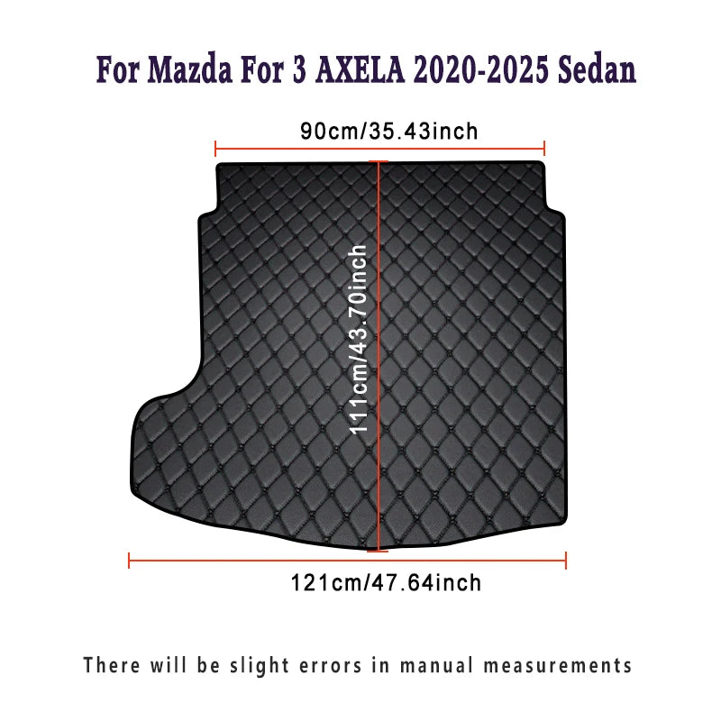 Tapis de Coffre Mazda 3 Axela 2014-2025