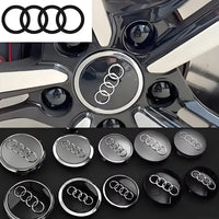 Cache-Moyeux Audi A3 A4 A6 Q5 Q7 60mm 77mm