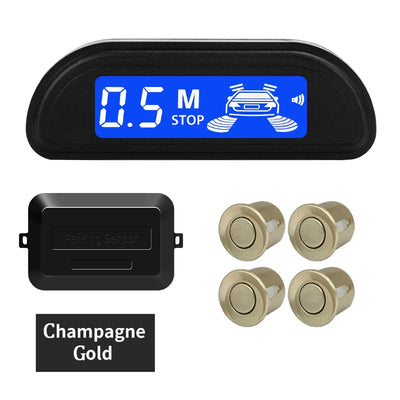 Radar de Recul Hippcron Moniteur LCD 22 mm 4 Capteurs
