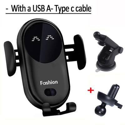 Support Téléphone Voiture Induction 30W Automatique